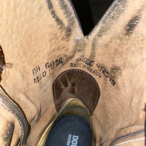 Mens 9.5 Double H cowboy boots